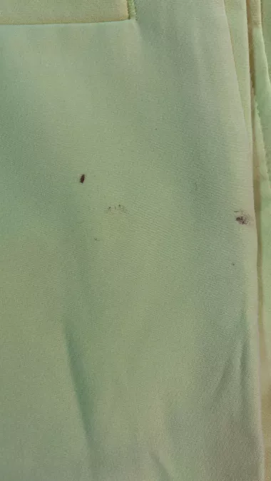 Pantaloni barbati casual regular fit galbeni CU MIC DEFECT DEF410 D4-4.2